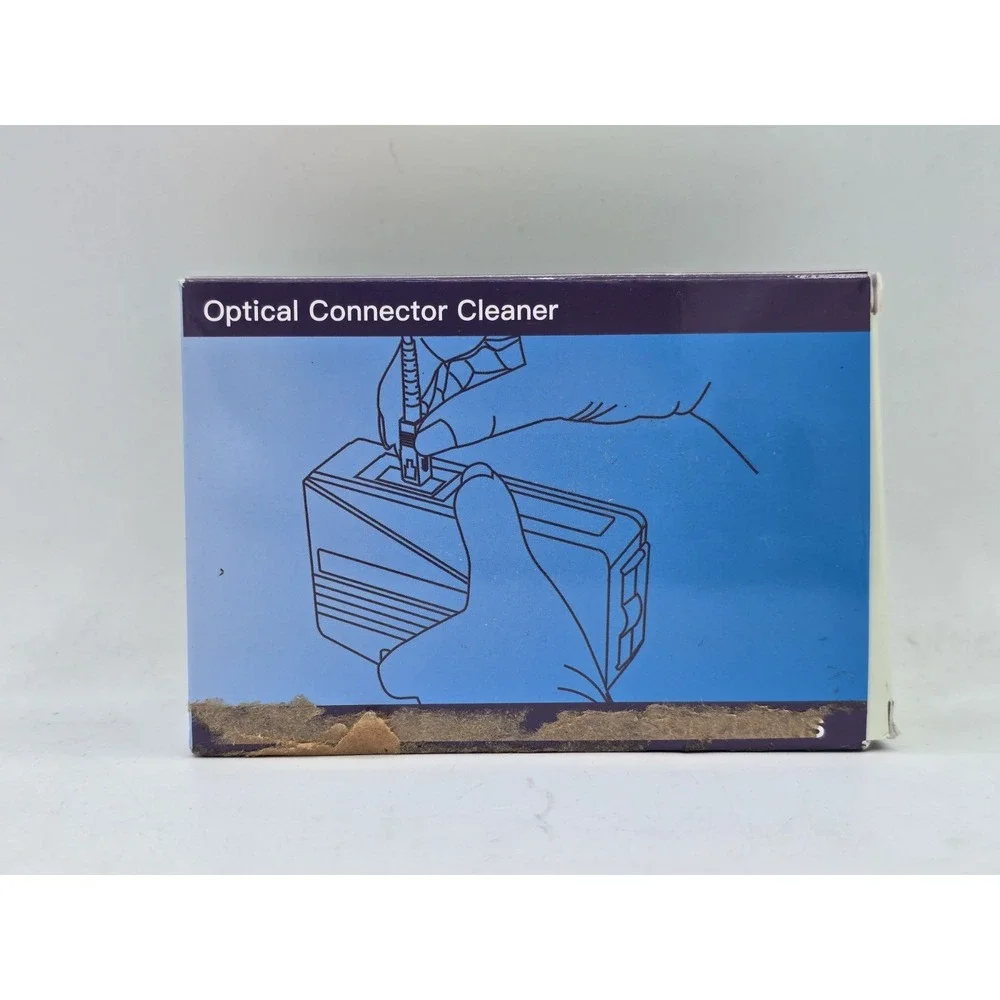Optical Fiber Connector Cleaner KCC-550 Fiber Cleaning‎ Box Cassette 500 times